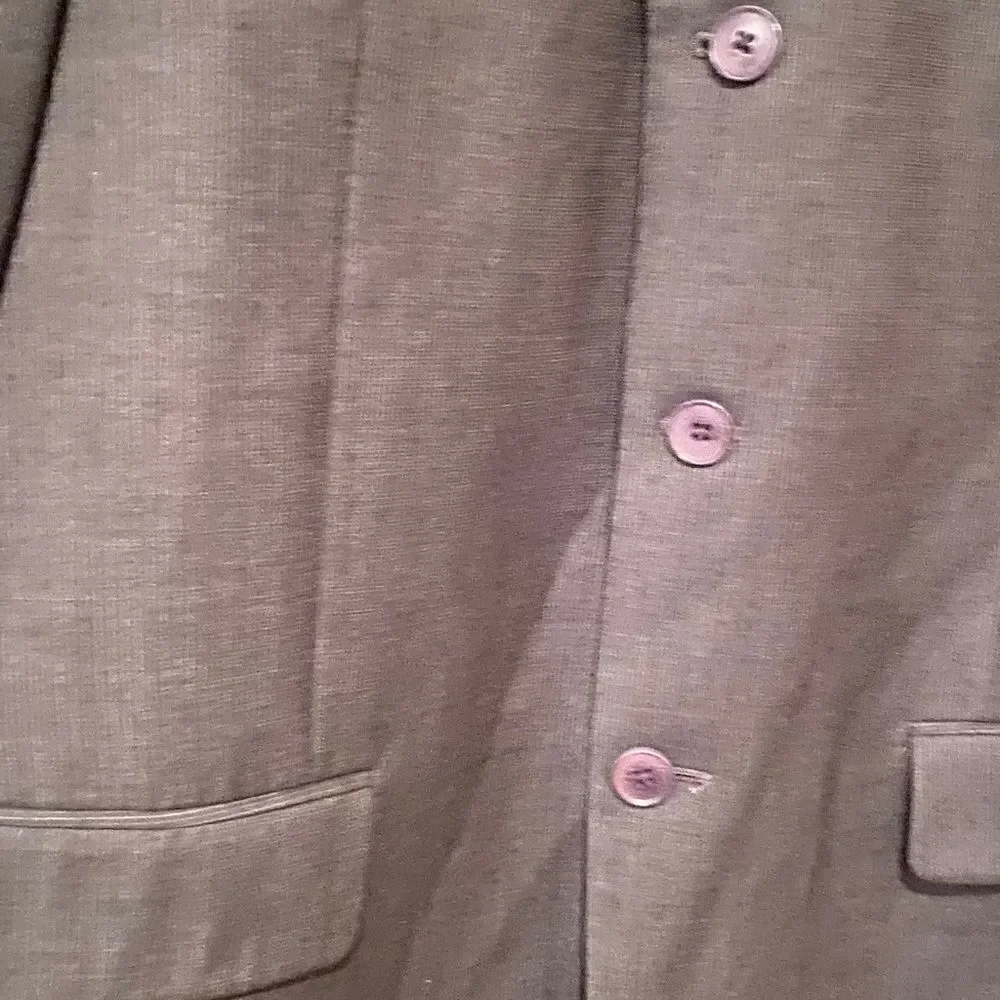 Murano Collezione 100% Wool  Coat Sports Jacket Size 42 Exclusive For Dillards